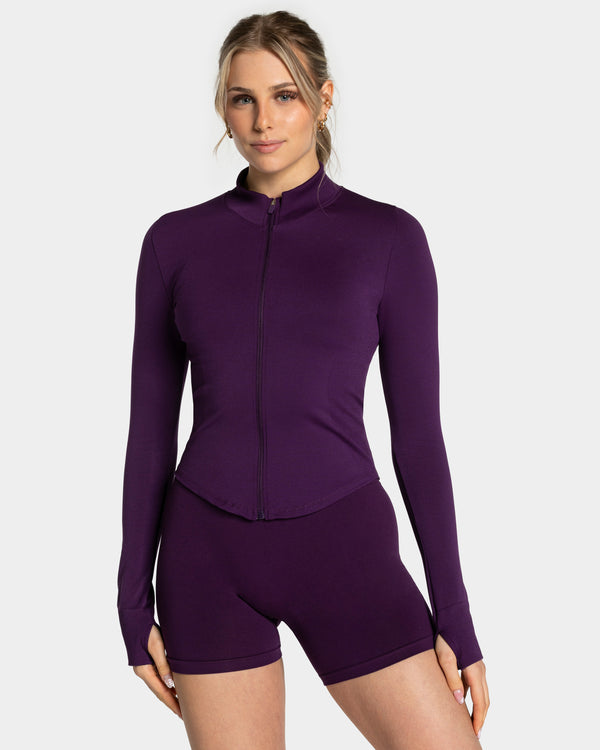 Veste zippée TEVEO Femme - Violet